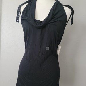 NWT: Express BLING neck tie tank - backless
